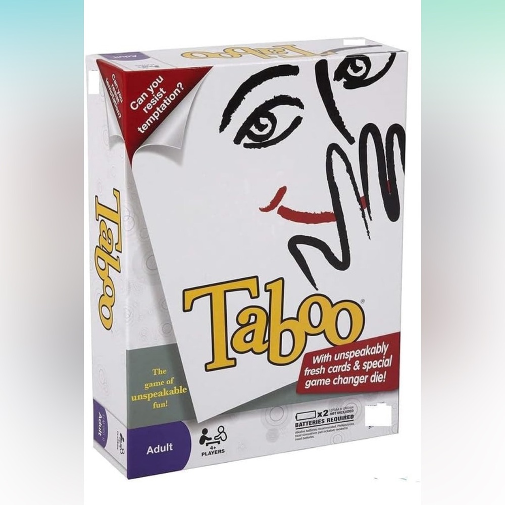 Taboo The Game Of Unspeakable Fun! Brand NEW Sealed Hasbro Adult Card Game 2010